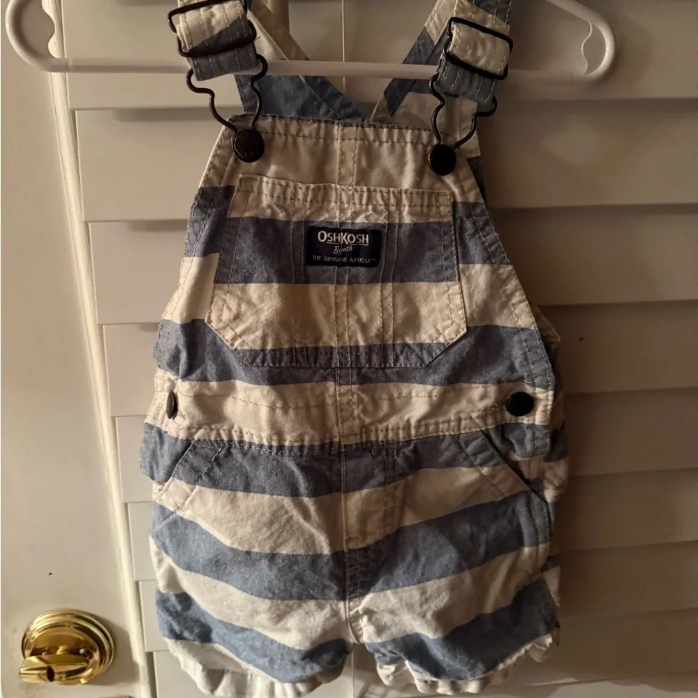 Oshkosh B’Gosh Striped Shortalls